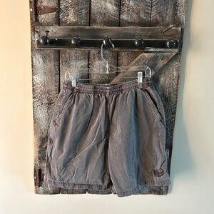 Men's Crazy Shirts Grey w/Brown Undertones Shorts w/Elastic Waist & Drawstring